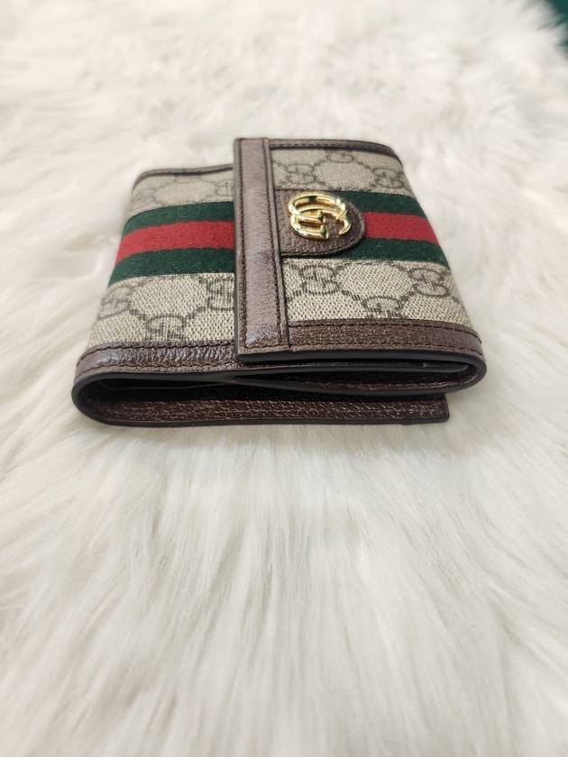 Women s Ophidia Flap Bicycle Wallet 523173 Condition A - GUCCI - BALAAN 4