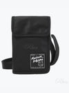 Clutch Pouch Cross Bag Black - MAISON KITSUNE - BALAAN 2