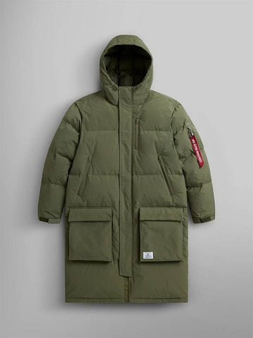 long puffer parka - ALPHA INDUSTRIES - BALAAN 1