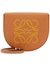 Logo Leather Cross Bag Brown - LOEWE - BALAAN 3