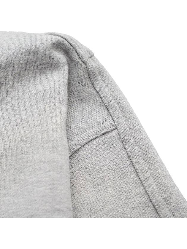 Back logo cotton hooded top gray - WOOYOUNGMI - BALAAN 6