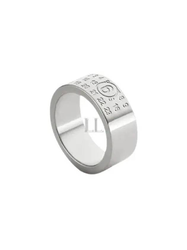 Numeric Signature Number Motif Ring Silver - MAISON MARGIELA - BALAAN 2