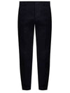 Tapered Chino Straight Pants Black - AMI - BALAAN 1