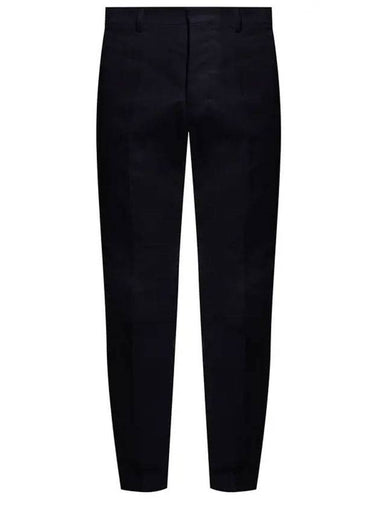 Tapered Chino Straight Pants Black - AMI - BALAAN 1