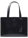 Re-Edition 1995 Medium Brushed Leather Hand Tote Bag Black - PRADA - BALAAN 3