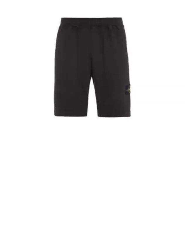 Compass Badge Track Shorts Black - STONE ISLAND - BALAAN 2