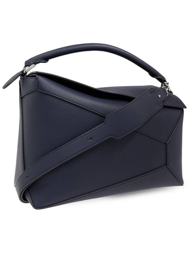 Large Puzzle Classic Calfskin Cross Bag Abyss Blue - LOEWE - BALAAN 5