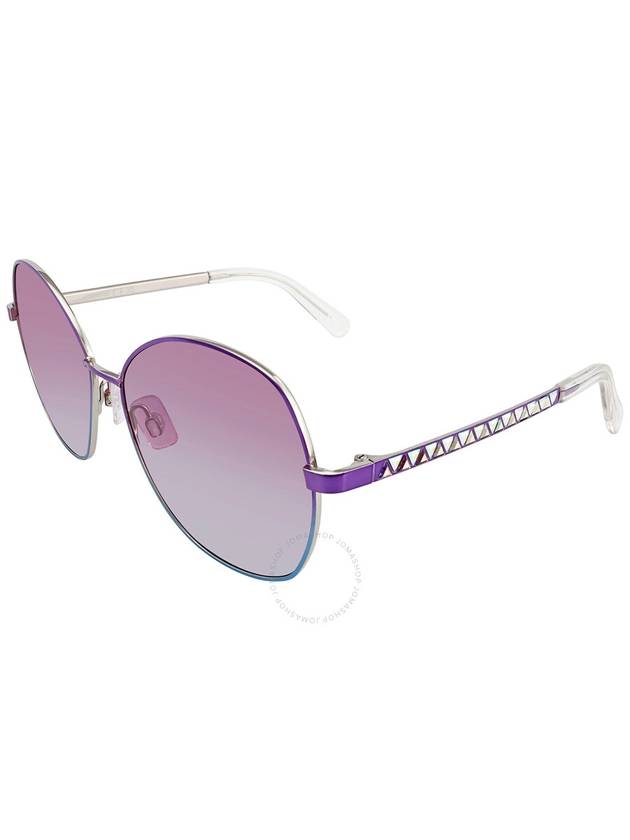 Swarovski Violet Gradient Mirror Butterfly Ladies Sunglasses SK0368 83Z 58 - SWAROVSKI - BALAAN 3