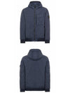 Wappen Patch Nylon Crinklips Hooded Jacket Navy Blue - STONE ISLAND - BALAAN 5