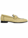 Beige Clean Noir Paris Loafers - HERMES - BALAAN 1