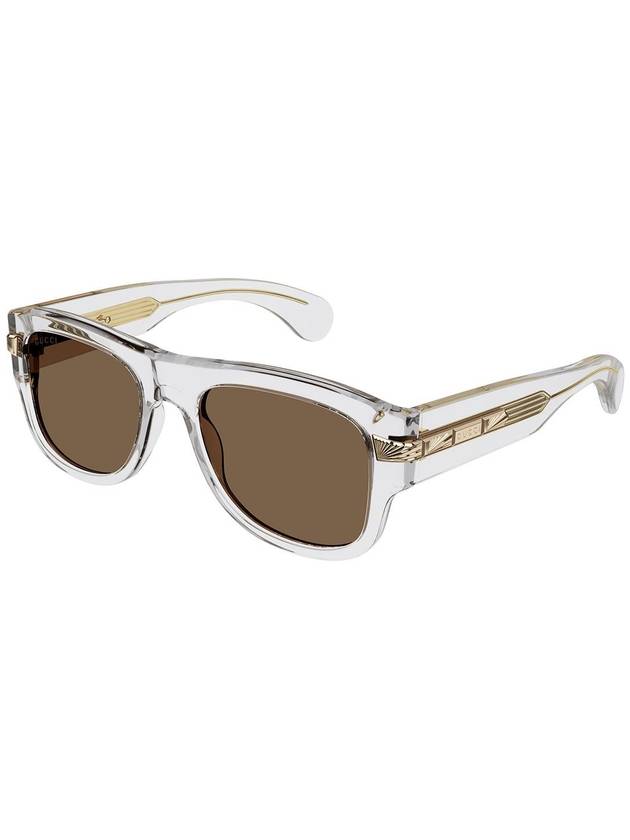 sunglasses GG1517S 004 CRYSTAL CRYSTAL BROWN - GUCCI - BALAAN 3