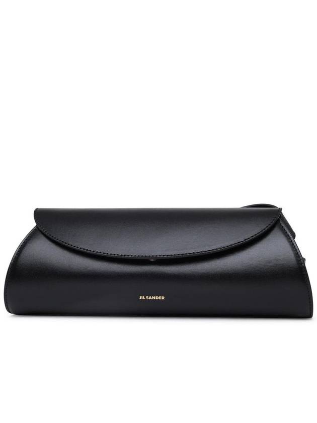 Cannolo Small Shoulder Bag Black - JIL SANDER - BALAAN 2