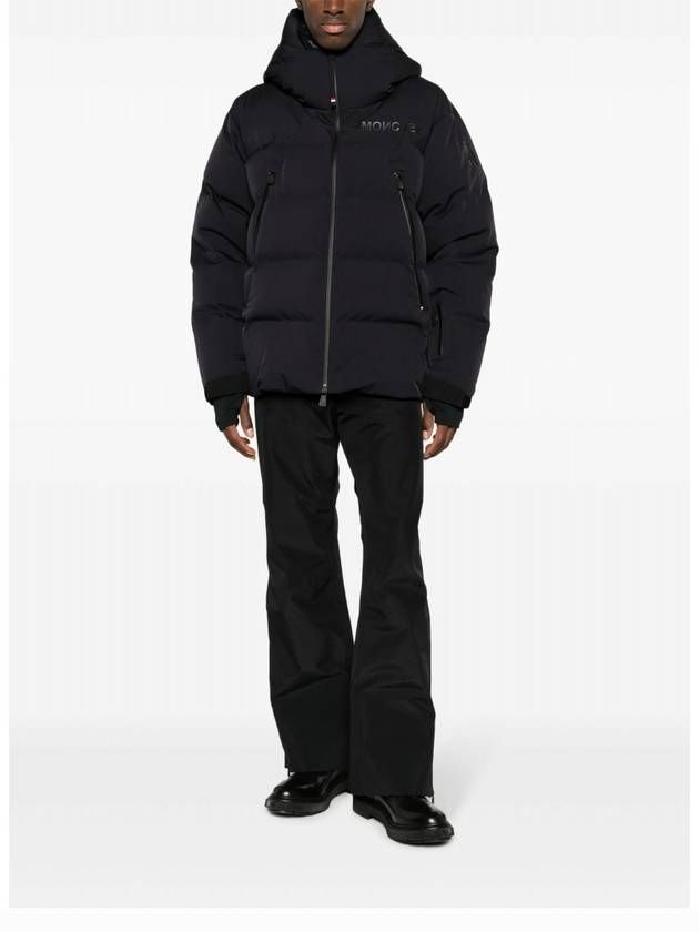 Ski Wide Pants Black - MONCLER - BALAAN 6