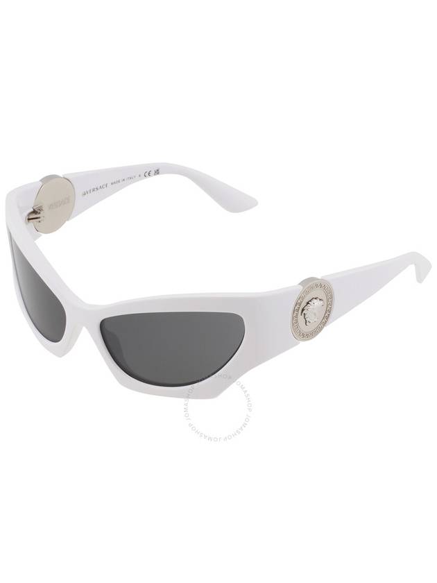 Versace Dark Grey Cat Eye Ladies Sunglasses VE4450 314/87 60 - VERSACE - BALAAN 3