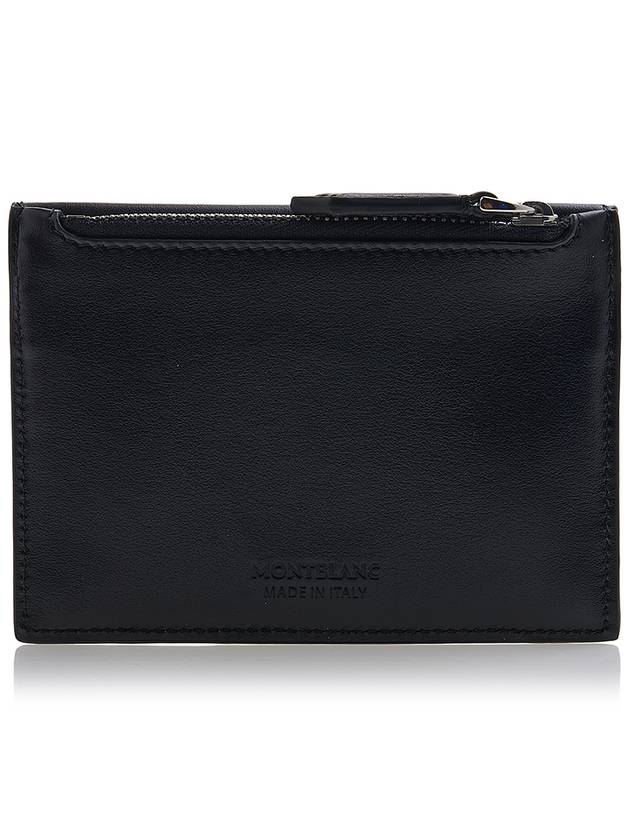 Meisterstuck Zipper Card Wallet Black - MONTBLANC - BALAAN 4