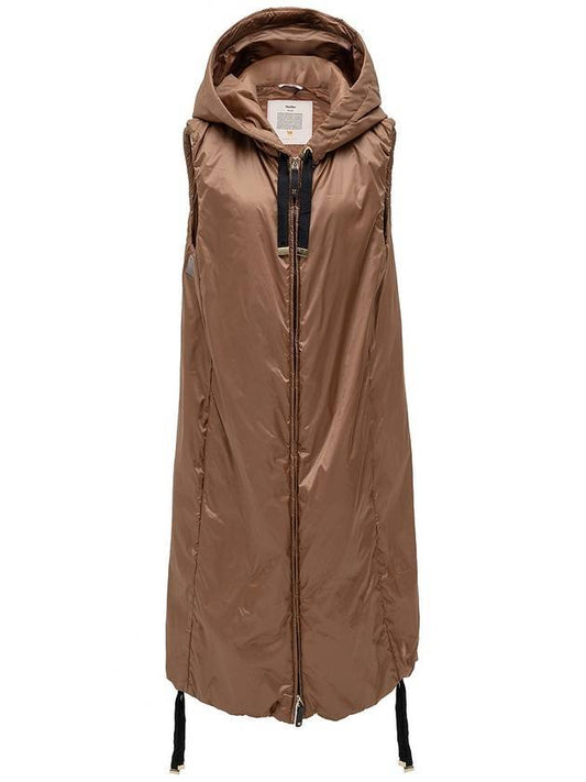 GreenH Padding Vest Caramel - MAX MARA - BALAAN 1