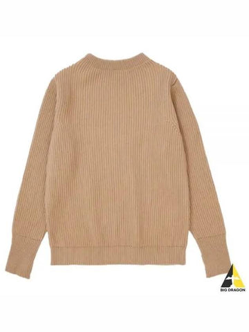 ANDERSEN men s knit NAVY CREWNECK CAMEL - ANDERSEN-ANDERSEN - BALAAN 1