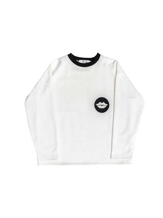 Lip Mark Sweatshirt SW08 WHITE - PLA.Y_P - BALAAN 2