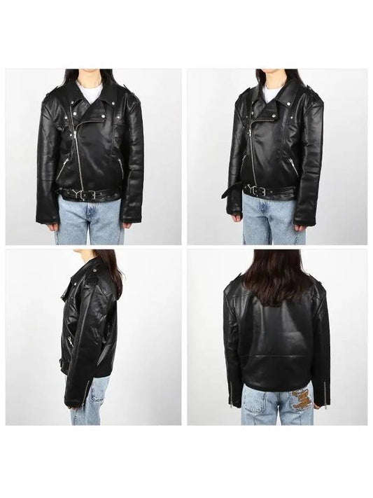 JACK95 S24 BLACK biker jacket - Y/PROJECT - BALAAN 2