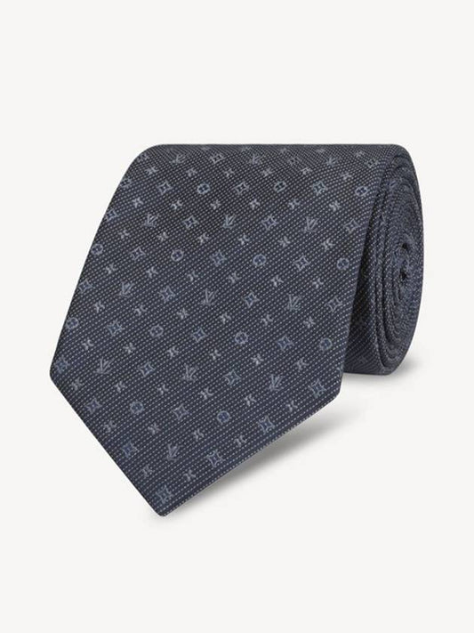 Monogram Classic Tie Grey - LOUIS VUITTON - BALAAN 2