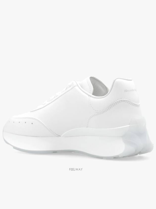 Sprint Runner Logo Low Top Sneakers White - ALEXANDER MCQUEEN - BALAAN 7