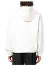 Cotton Small Logo Hoodie White - JIL SANDER - BALAAN.