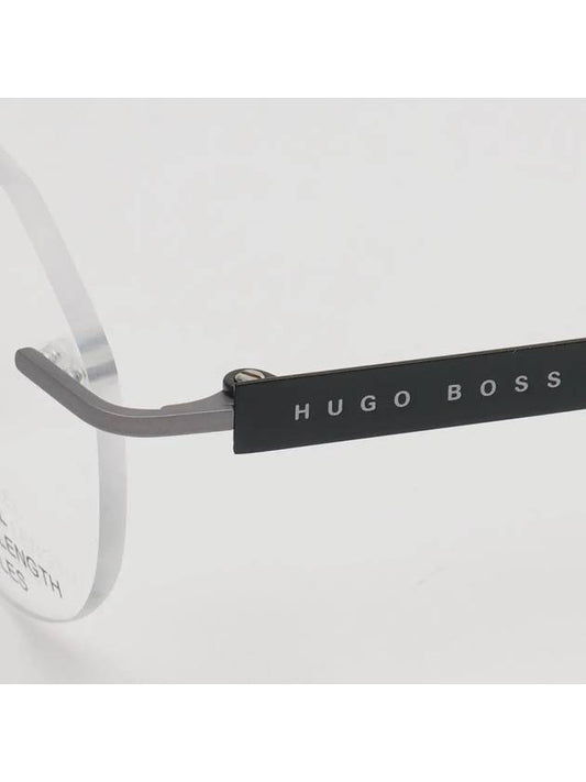 Hugo Boss titanium glasses frame BOSS1265D SVK rimless ultra light temples - HUGO BOSS - BALAAN 2