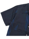 Needles Unisex Blue OneUp Short Sleeve Shirt MR102 Blue Arrow - NEEDLES - BALAAN 4