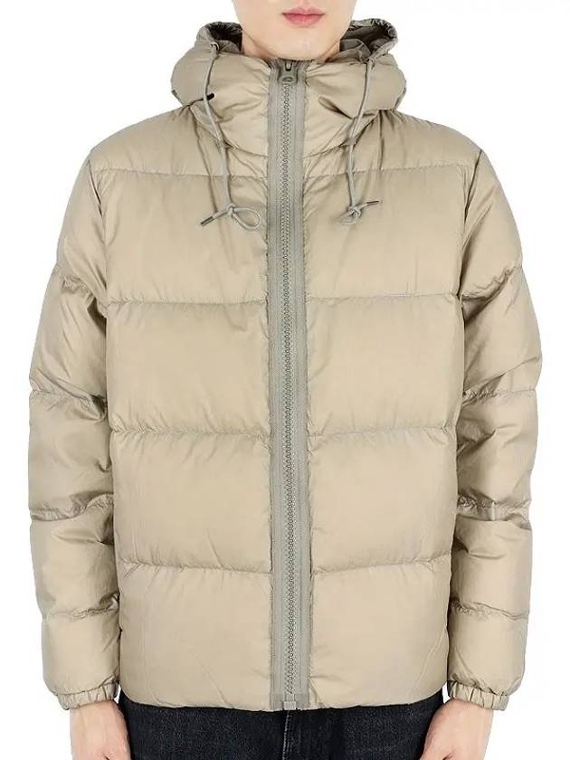 Men's Mid Layer Down Padded Jacket Beige - TEN C - BALAAN 3