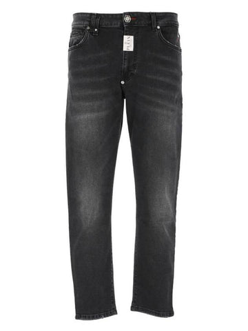 Denim Straight Pants FACCMDT3565 PDE004N02NC - PHILIPP PLEIN - BALAAN 1