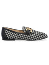 Check Loafers Black - TOD'S - BALAAN 1