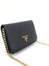 Saffiano Mini Chain Cross Bag 1BP006 - PRADA - BALAAN 4