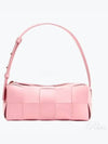 Brick Cassette Intrecciato Small Shoulder Bag Pink - BOTTEGA VENETA - BALAAN 2