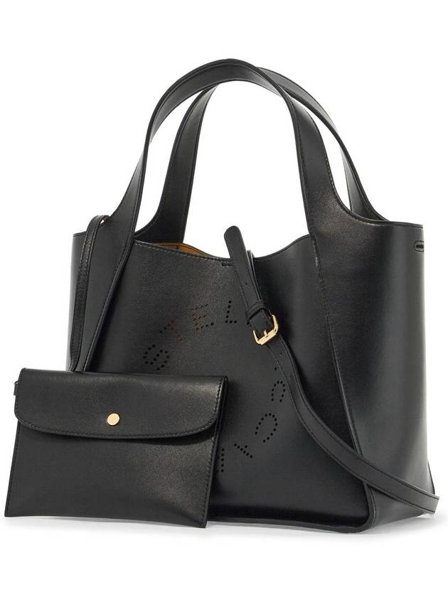 Stella Logo Tote Bag Black - STELLA MCCARTNEY - BALAAN 4