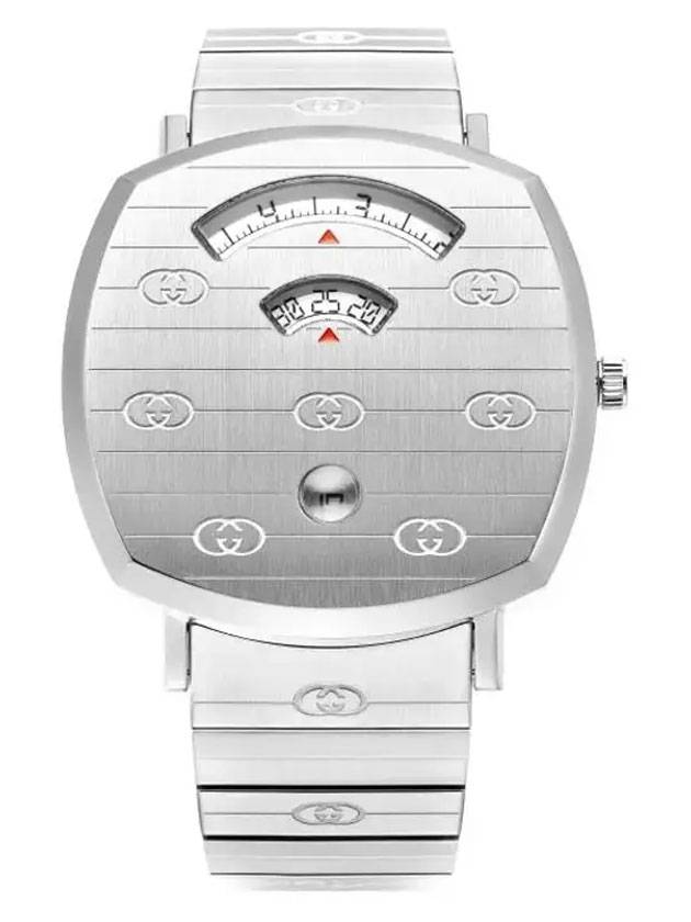 Grip Quartz Metal Watch Silver - GUCCI - BALAAN 1