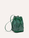 Petit Flow Bucket Bag Green - GOYARD - BALAAN.