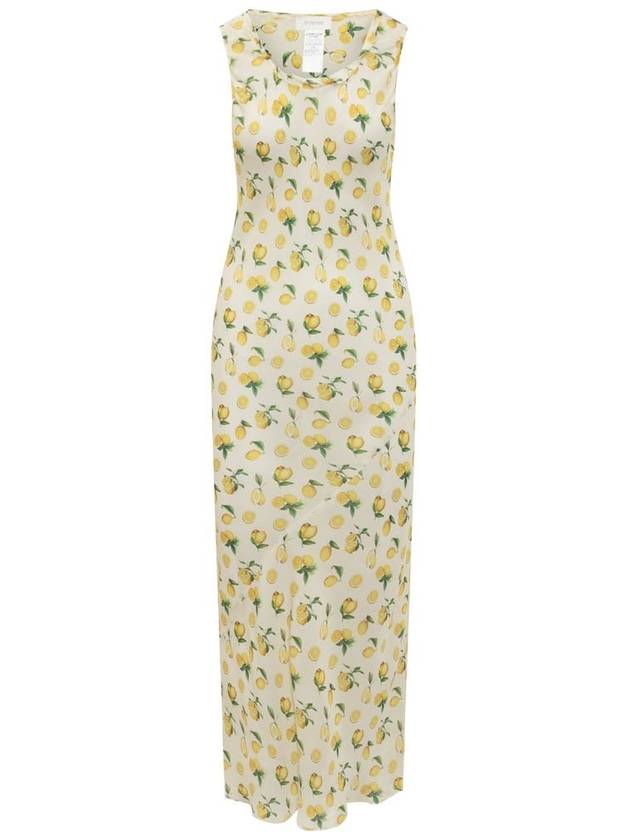 Sportmax Dress With Lemon Print - MAX MARA SPORTMAX - BALAAN 1