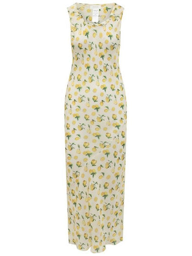 Sportmax Dress With Lemon Print - MAX MARA SPORTMAX - BALAAN 1