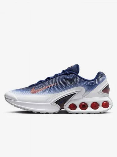 Air Max Dn Men s Sneakers White Blue Void Metallic Silver Bright Crimson FV2250 100 756476 - NIKE - BALAAN 1