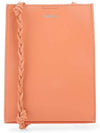 Tangle Small Leather Cross Bag Coral - JIL SANDER - BALAAN 1