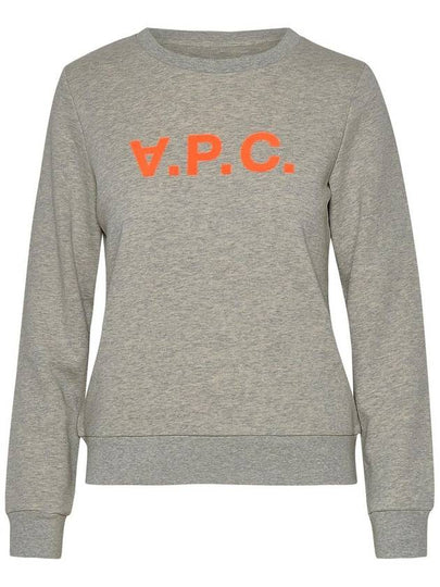 Women's VPC Logo Print Sweatshirt Ecru - A.P.C. - BALAAN 2