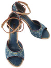 Monogram denim heel sandals size 3633594Y - LOUIS VUITTON - BALAAN 1