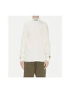 Men s White CTNMB Long Sleeve Turtleneck T Shirt HMAB017C99JER0010110 - HERON PRESTON - BALAAN 8