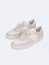 Decade Leather Low Top Sneakers Cream - COMMON PROJECTS - BALAAN 3