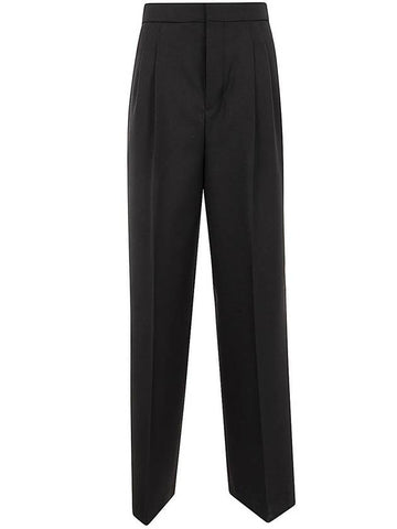 AMI Paris Loose/Large High Waist Large Trousers Clothing - AMI - BALAAN 1