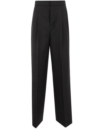 AMI Paris Loose/Large High Waist Large Trousers Clothing - AMI - BALAAN 1