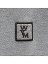 Back logo cotton hood gray - WOOYOUNGMI - BALAAN 8