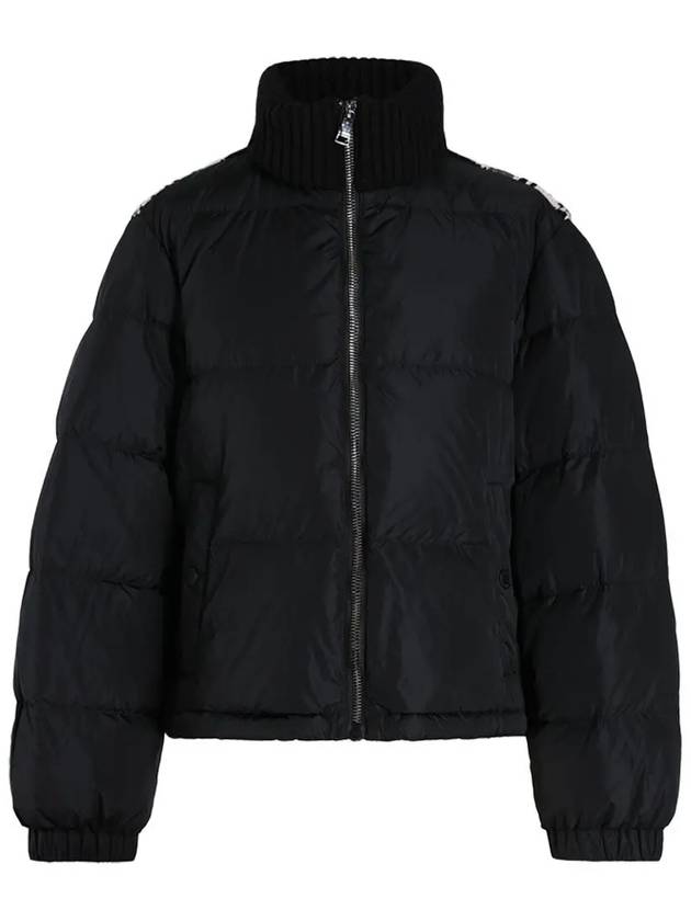 NEUTRO jacquard knit padded jacket black 2425486082 004 - MAX MARA - BALAAN 1