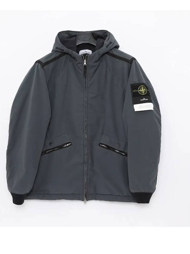 David Light TC Hooded Jacket Grey - STONE ISLAND - BALAAN 3