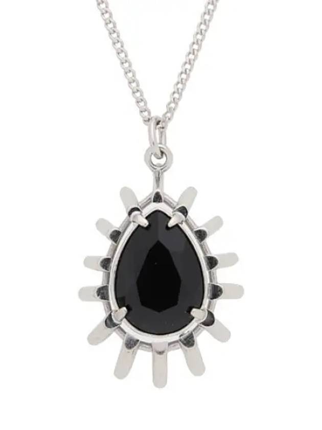 Les Pierre black strass necklace - CELINE - BALAAN 1